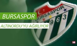 Bursaspor Altınordu'yu ağırlıyor