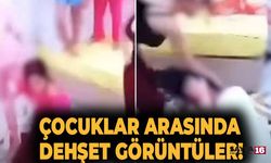 Çocuklar Arasında Dehşet Görüntüler! Akranları Böyle İşkence Etti
