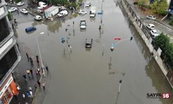 İstanbul’u Sağanak Vurdu: Hayat Felç oldu!