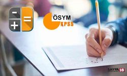 KPSS puan hesaplama nasıl yapılır? KPSS P1, P2, P3, P121 hesaplaması