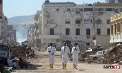 Libya'da ceset kokusuyla dolu enkaz yığınına dönüşen kent Derne