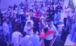 Gelinliği Çekiştiren Çocuğu Damat Yere Fırlattı