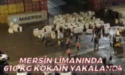 Mersin Limanı'nda 610 Kilogram Kokain Ele Geçirildi