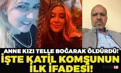 Asansörde Ölü Bulunan Anne-Kız Devrim ve Doğa'nın Katilinin İlk İfadesi