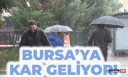 Bursa’ya Yarın Kar Geliyor