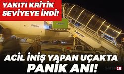 Elazığ’a Acil İniş Yapan Anadolujet Yolcularının Panik Anları Kameraya Yansıdı