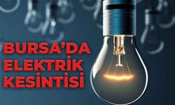 Bursa'nın Birçok İlçesinde Elektrik Kesintisi Olacak
