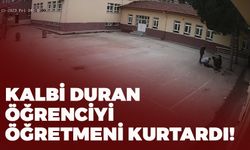 Okul Bahçesinde Kalbi Duran Öğrenciyi Öğretmeni Kurtardı!