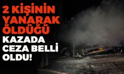 Bursa'da 2 Kişinin Feci Şekilde Yanarak Öldüğü Kazada Karar Çıktı!