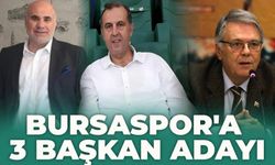 Bursaspor'da Kongre Yok, 3 Başkan Adayı Var