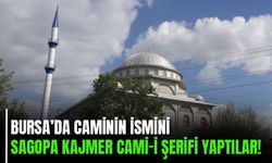 Bursa'da Caminin Adını Sagopa Kajmer Yaptılar!