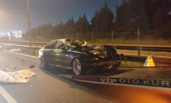 TEM'de feci kaza: Otomobil yayalara çarptı, 5 ölü