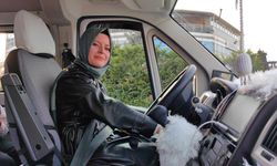 Bursa'da Kadın Servis Şoförü Ustalara Taş Çıkarıyor