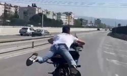 Bursa'da Motosikleti Sürücü Yürekleri Ağza Getirdi!