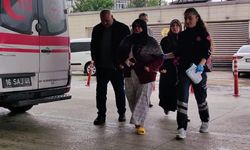 Bursa'da Yangında Mahsur Kalan Kadın Son Anda Kurtarıldı