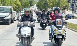 Bursa’da Motokuryeler Ata Emre Akman İçin Kontak Kapattı