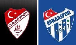 Elazığspor ve Erbaaspor 2. Lig’de