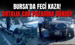 Bursa-Balıkesir Karayolunda Kaza: 5 Yaralı!