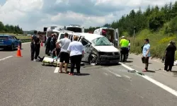 TEM'de Minibüs Takla Attı: Ölü ve Yaralılar Var!