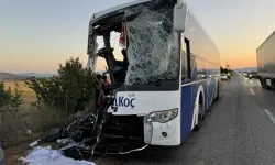 Afyon'da Feci Yolcu Otobüsü Kazası! Ölü ve Yaralılar Var!