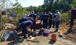 Samsun'da toprak altında kalan işçilerden acı haber