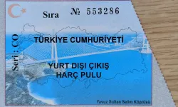 Yurt dışına çıkışta basılı harç pulu devri bitiyor!