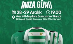 Bursa Yeni Yıl Meydanı’nda Bursaspor imza günü