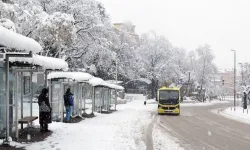 Bursa'nın 2 ilçesinde eğitime kar molası