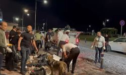 İzmir Büyükşehir Belediye Başkanı Cemil Tugay çöp topladı