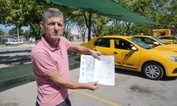 Taksicilerin "bekleme yapma" kavgası kamerada