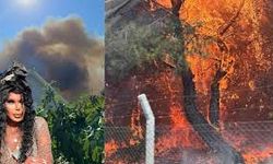 Antalya'da orman yangını! Alevler Bülent Ersoy'un villasına da sıçradı