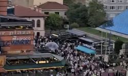 Bursa'daki AVM'lerde deprem paniği kameralarda
