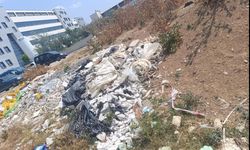 Bilecik Devlet Hastanesi etrafını çöpler sardı