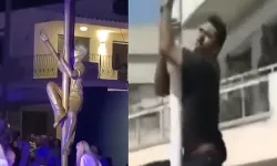 Türk Bayrağını İndirirken Vurulan Adamın Heykelini Diktiler