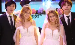 Tek yumurta ikizleri, Tayvanlı iki gençle evlendi!