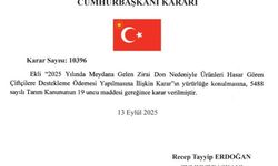 Zirai dondan etkilenen çiftçilere destek geliyor