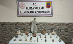 Bursa’da Roma ve Bizans objeleri ele geçirildi