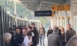 Bursa'da metroda koltuk tartışması