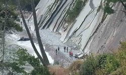 Kayıp imam, uçurumdan yuvarlanmış aracında cansız bulundu