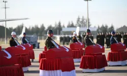 Şehitlerimiz Türkiye'de... 20 kahraman için Ankara'da tören