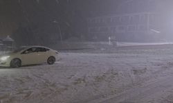 Uludağ'da yoğun kar var...