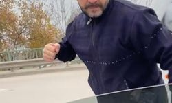 Bursa'da kadın meclis üyesini sıkıştırıp, aracı yumrukladı