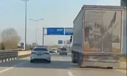 Tehlike saçan tır şoförünü silah doğrultup durdurdular