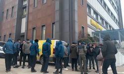 Bursa PTT'de iş bırakma eylemi