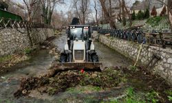 Büyükşehir'den Misi'de dere ve çevre temizliği
