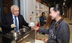 Başkan Şadi Özdemir finaller öncesi gençlere moral verdi