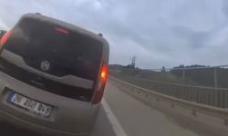 Bursa otobanda hızla giden motosikletli çarptığı araca girdi