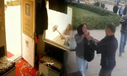 Taksiye alınmadım diyerek sinir krizi geçiren kadın çılgına döndü