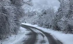 Nisan ayında kar sürprizi