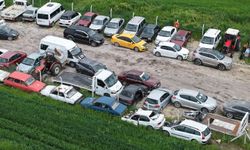 Samsun Havza'da sel felaketi
